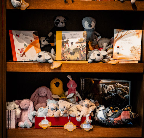 kids books and stuff animals