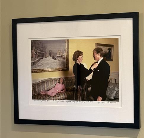 President Jimmy Carter and First Lady Rosalynn with daughter, Amy