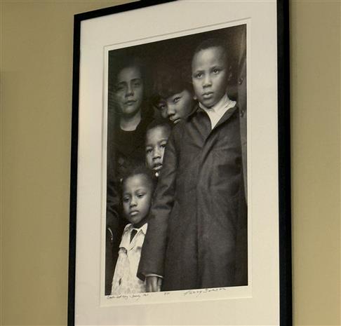 Coretta Scott King and the King children