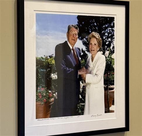 President Ronald and First Lady Nancy Reagan