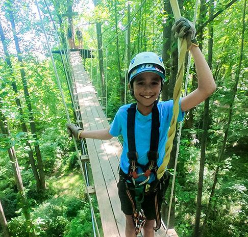 Zipline through the Treetops