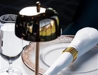 table setting at Harrimans restaurant